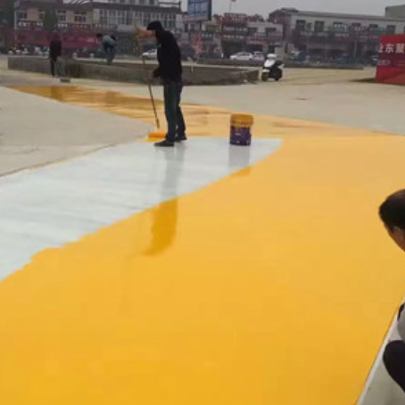 江津彩色路面喷涂翻新的使用寿命多长